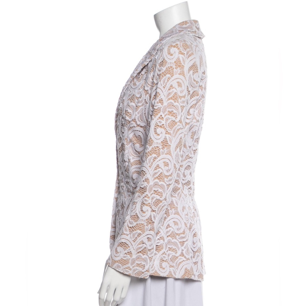 Norma Kamali (USA) Lace Blazer S💟🤍 - Picture 3 of 9
